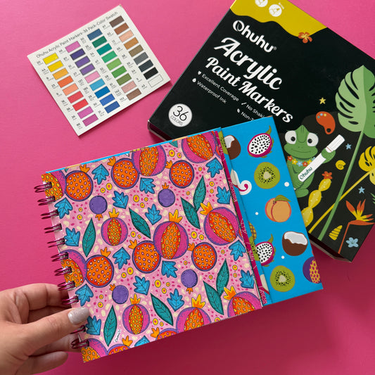Pack Frutalia + set acrilicos Ohuhu + envío GRATIS