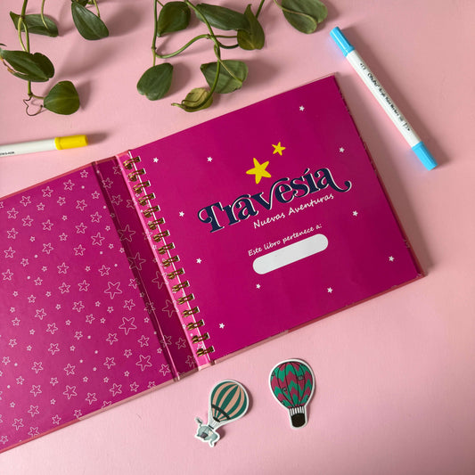 Libro para colorear TRAVESIA Nuevas Aventuras (Segunda parte) - Cami Rojas Letelier