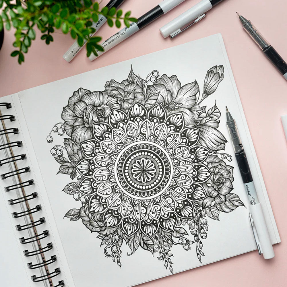 Set tiralineas Kohala OHUHU | 9 tiralineas punta fina - Cami Rojas Letelier