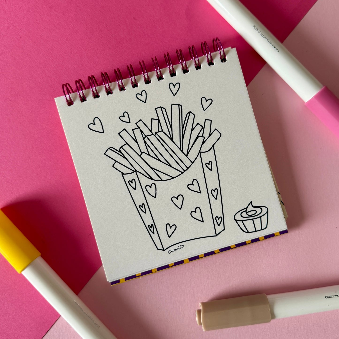 Libro para colorear FOODIE