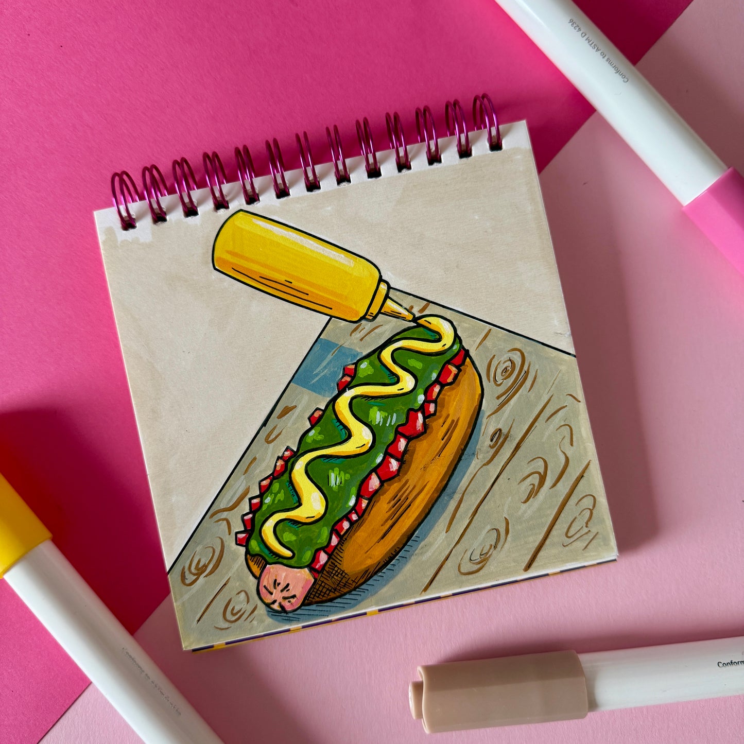 Libro para colorear FOODIE