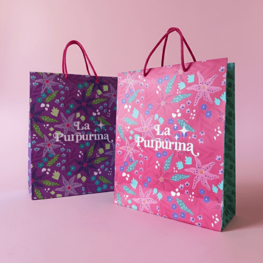 Bolsa para regalo La Purpurina - Cami Rojas Letelier