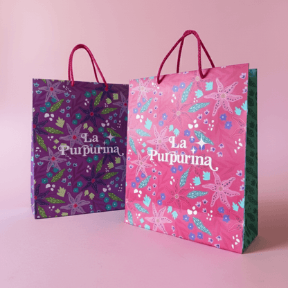 Bolsa para regalo La Purpurina - Cami Rojas Letelier
