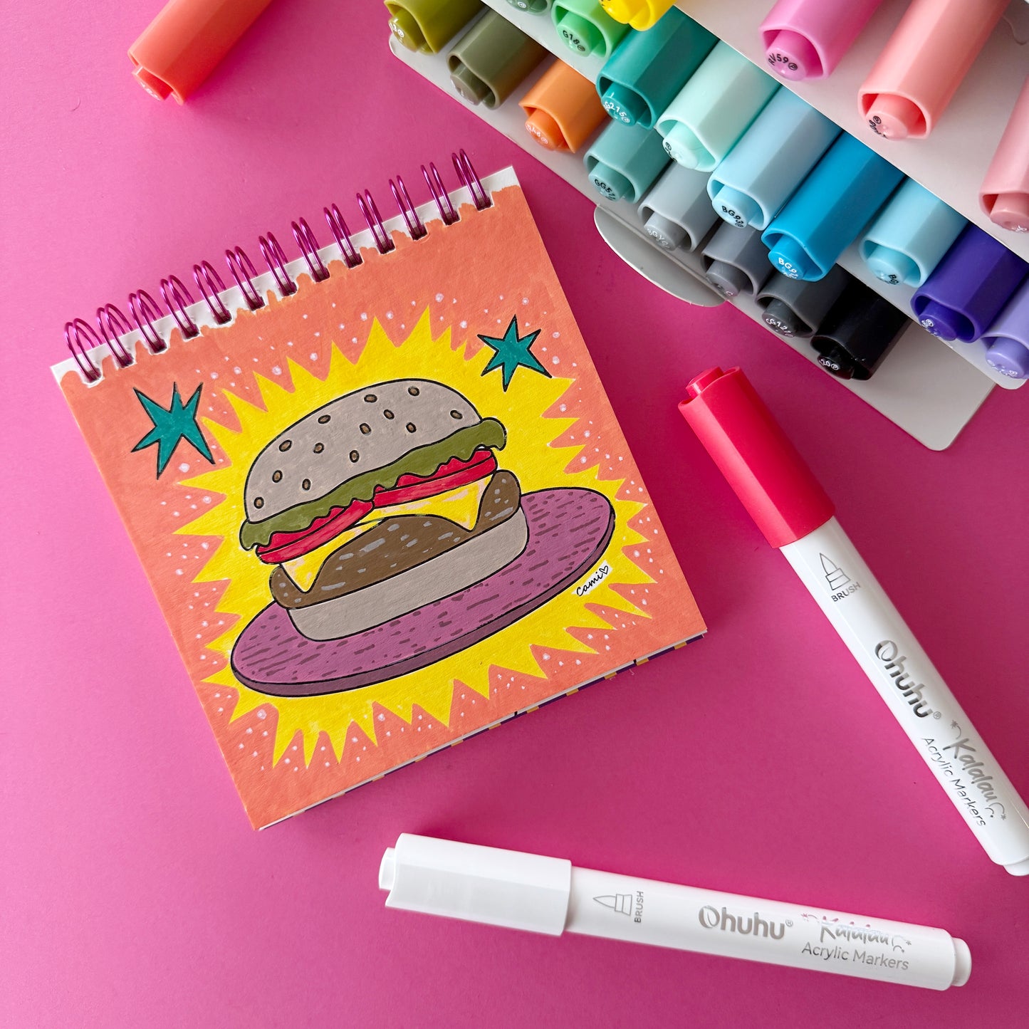 Pack Libro Foodie + Acrílicos Kalalau
