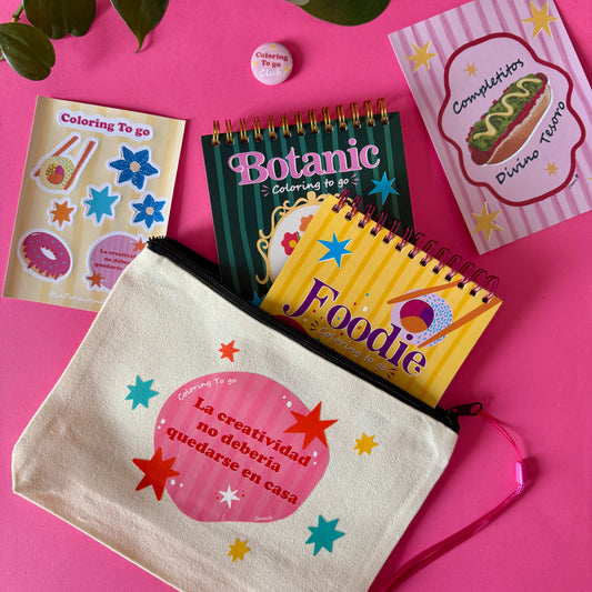 Set lanzamiento - COLORING TO GO