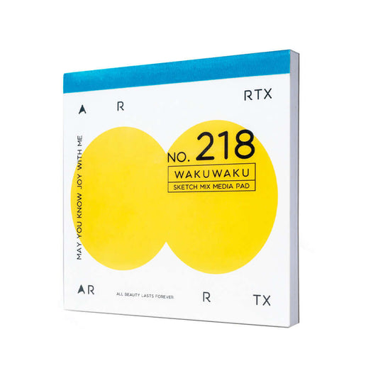 Block Arrtx- Mix media - Cuaderno de bocetos número 218 con papel para técnicas mixtas.