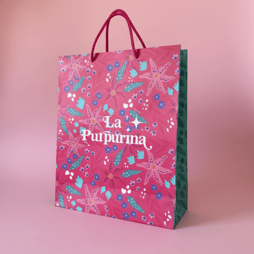 Bolsa para regalo La Purpurina - Cami Rojas Letelier