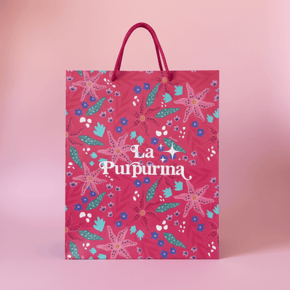 Bolsa para regalo La Purpurina - Cami Rojas Letelier