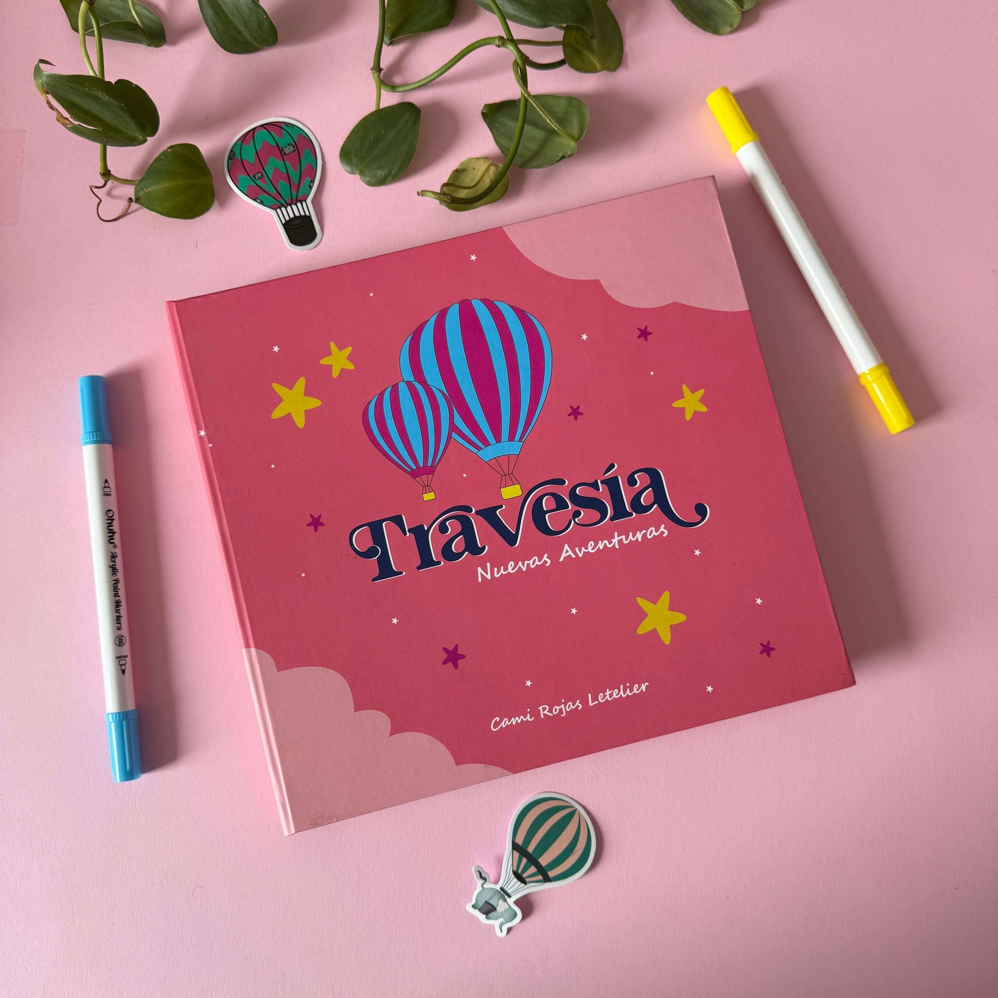 Libro para colorear TRAVESIA Nuevas Aventuras (Segunda parte) - Cami Rojas Letelier