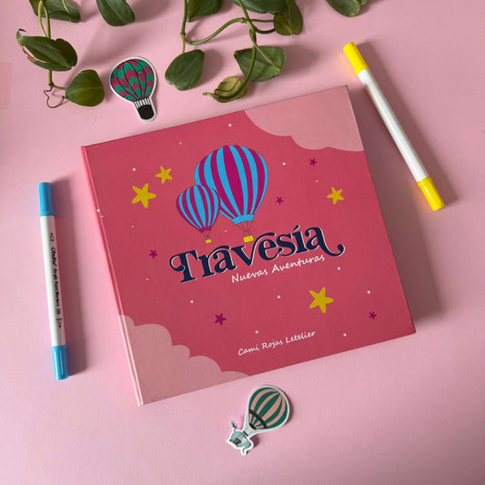 Libro para colorear TRAVESIA Nuevas Aventuras (Segunda parte) - Cami Rojas Letelier