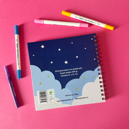 Libro para colorear ARMONIA - Cami Rojas Letelier