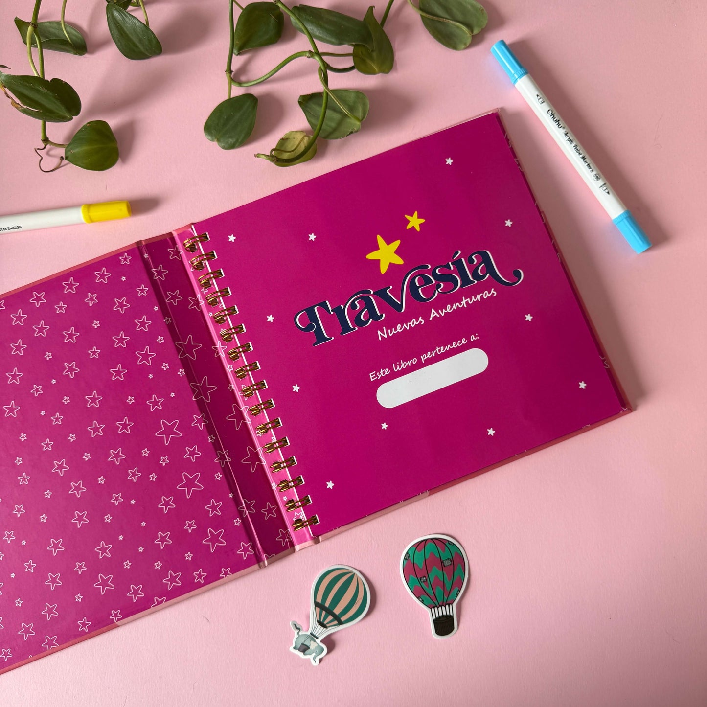Libro para colorear TRAVESIA Nuevas Aventuras (Segunda parte) - Cami Rojas Letelier