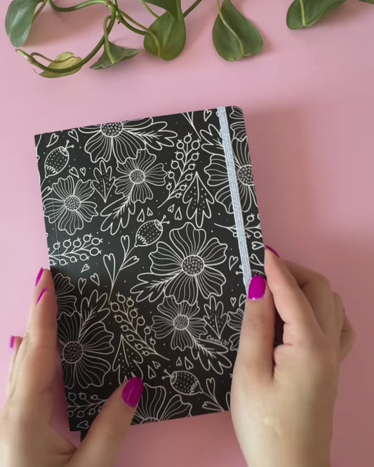Set Journaling - Libreta Negra - Cami Rojas Letelier